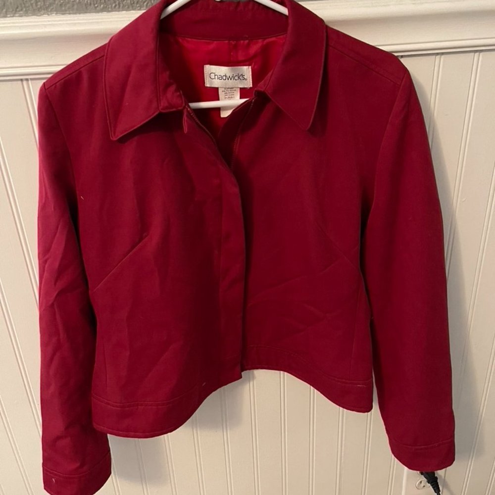 Red Chadwicks Blazer